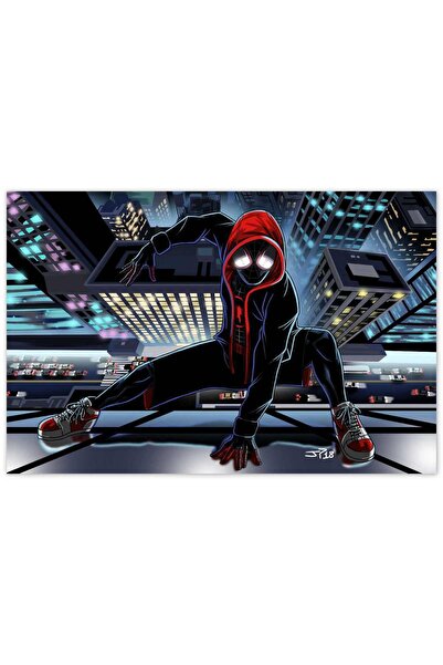Genel Markalar Spiderman Miles Morales Artwork 120 Parça Puzzle Yapboz Mdf (ahşap)