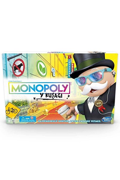 Hasbro Marka: E4989 Monopoly Y Kuşağı / +8 Yaş Kategori: Bebek & Aktivite Oyuncakları