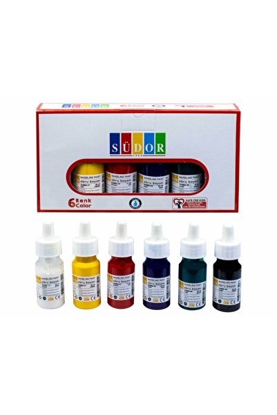Südor Ebru Boyası 25 Ml 6 Renk