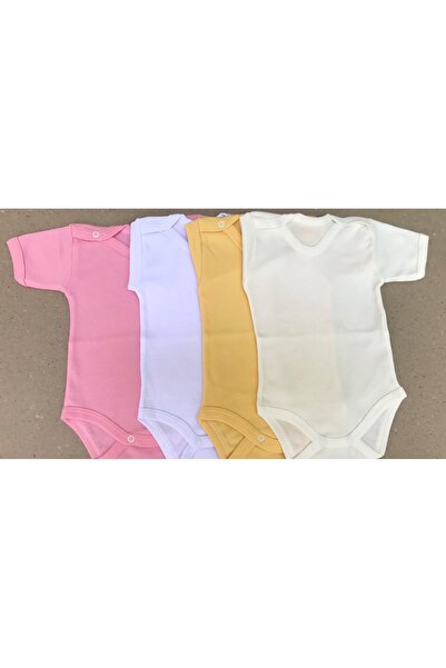 bebedino Snap Fastener Badi Short Sleeve (Pack of 4)