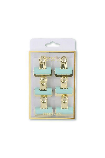 Syloon 6-Piece Mint Green Clips 8207