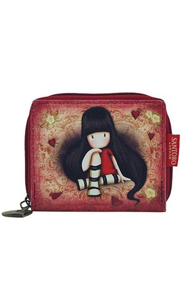 Santoro Gorjuss The Collec Zippered Mini Wallet 462gj04