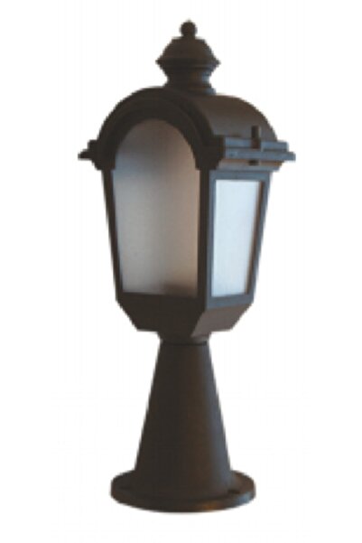 Via الشمعدان فايتون فانوس الأسود