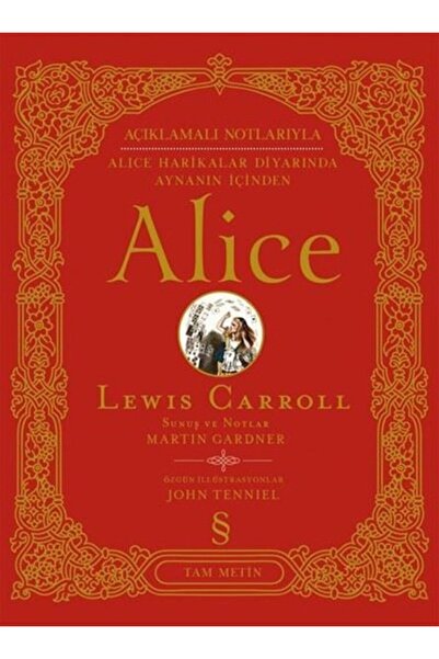 Everest Yayınları Alice-açıklamalı Notlarıyla Alice Harikalar Diyarında Aynan...
