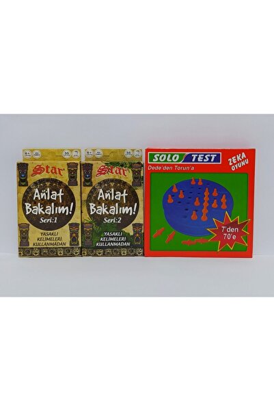 Brother Toys Tell Us Forbidden Words Series-1 Serial-2 And Solo Test Dede To Torun Intelligence Test Game