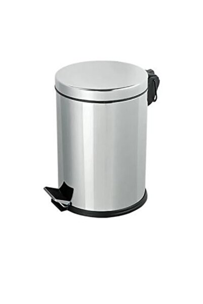 Flosoft FT605 Paslanmaz Çelik Pedallı Çöp Kovası 3 Lt