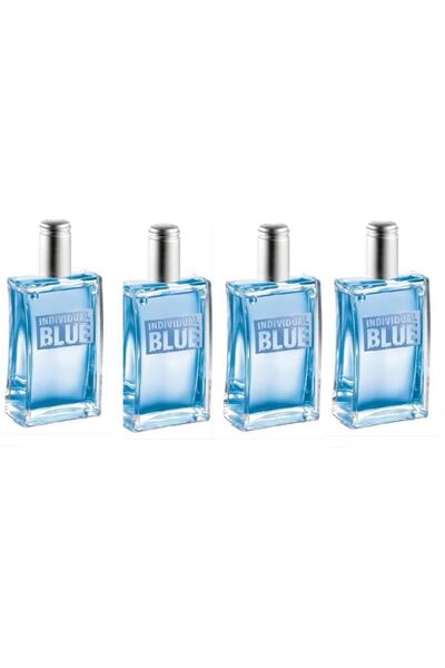 AVON Individual Blue 100 Ml Edt Erkek Parfüm 4 Adet