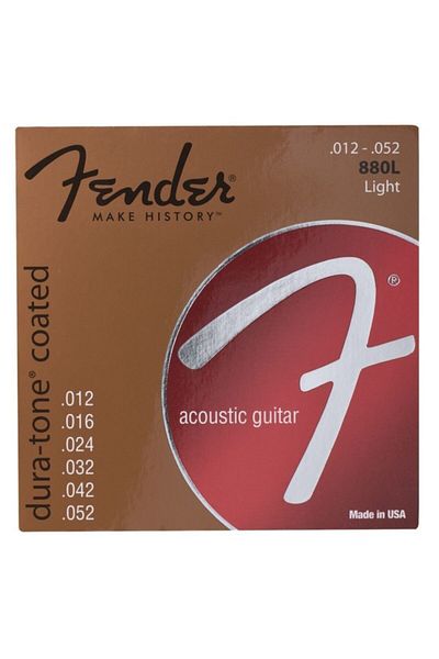 FENDER 880l 80/20 Coated 1252 Akustk Guitar String