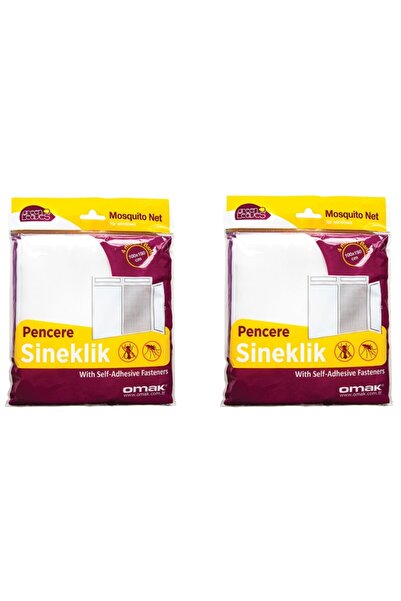 OMAK Greenleaves 2 Li Paket Pencere Sinekliği 100x150 Cm