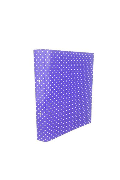 Maxx 501-1 Purple Polka Dot Folder