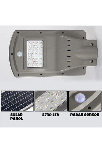 DLS مصباح LED يعمل بالطاقة الشمسية في حديقة الشوارع بقدرة 40 وات