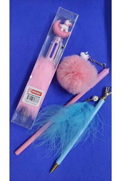 MADNEESHALİL Süslü 3'lü Madnees Kalem Setim