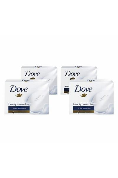 Dove Cream Bar Original Beauty Solid Soap 100 Gr X 4 Pieces