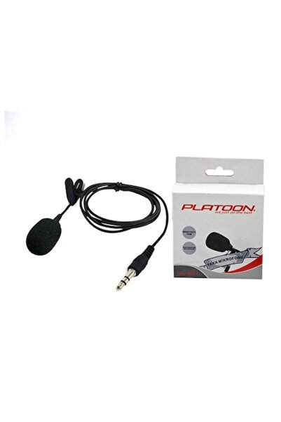 Platoon Telefon Ve Kamera Uyumlu Yaka Mikrofonu Pl-2451