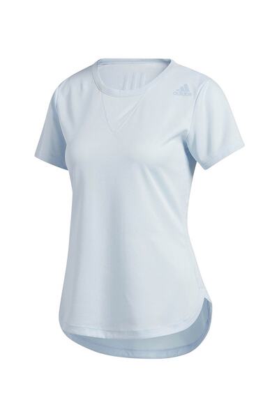 adidas Γυναίκες& # x27;s Κοντομάνικο Μπλουζάκι Προπόνησης με 3 Ρίγες Heat.rdy XS