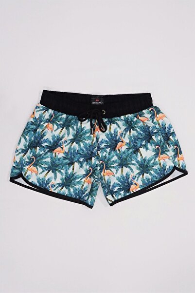 DYNAMO Γυναικείο μαγιό με σχέδιο Flamingo R16