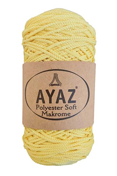 Ayaz Polyester Soft Makrome Ipi 1215 Açık Sarı
