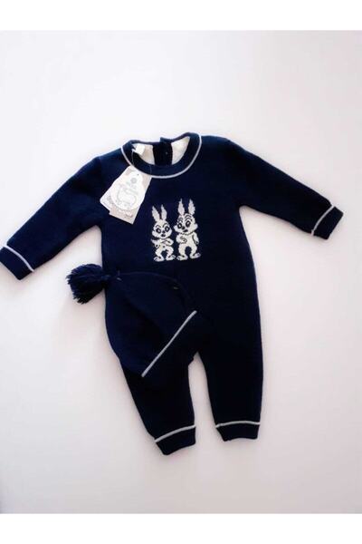 Nipperland Erkek Bebek Siyah Tulum