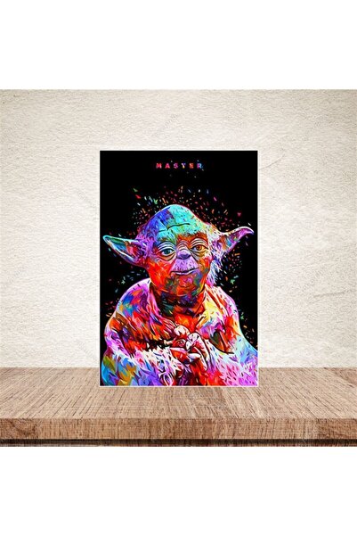 TAKIFİX Diamond Painting Star Wars 20-30 cm Retro Ahşap Poster