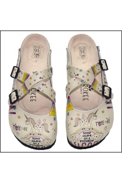 Shoerokee Women's Beige Slippers