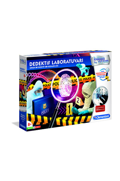 CLEMENTONI Bilim Ve Oyun Dedektif Laboratuvarı