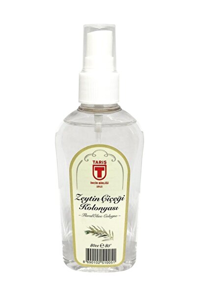 Tariş Zeytin Çiçeği Sprey Kolonya 80 Ml