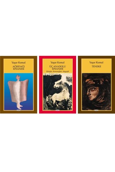 Yapı Kredi Yayınları Ağrıdağı Efsanesi / Üç Anadolu Efsanesi / Teneke ( 3 Kitap Set )