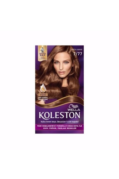 Wella Wella Set 7-77 Işıltı Kahve Saç Boyası X 2 Paket