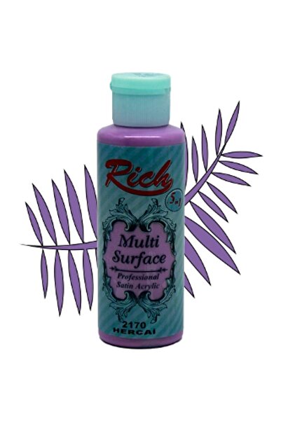 Rich Multi Surface Her Yüzey Için Akrilik Boya 130 cc 2170 Hercai