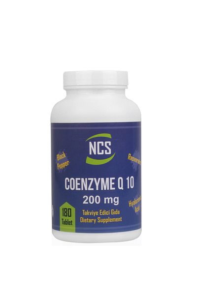 NCS Coenzyme Q-10 200 Mg 180 Tablet Lutein Astaxanthin Complex 120 Tablets