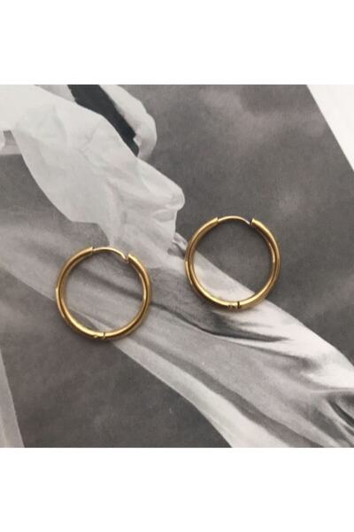 Hoop jewelery أقراط دائرية من الفولاذ