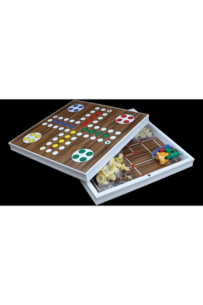 Gift Home Gifthome 5'li Oyun Seti ( Kızma Birader,tavla, Satranç, 9 Taş, Dama )