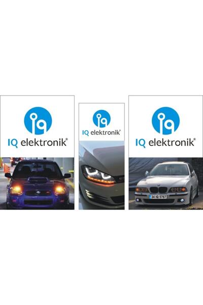 CANBUS Dipsiz T10 W5w Led Park Lamba Ampül 2 Adet Takım Turuncu