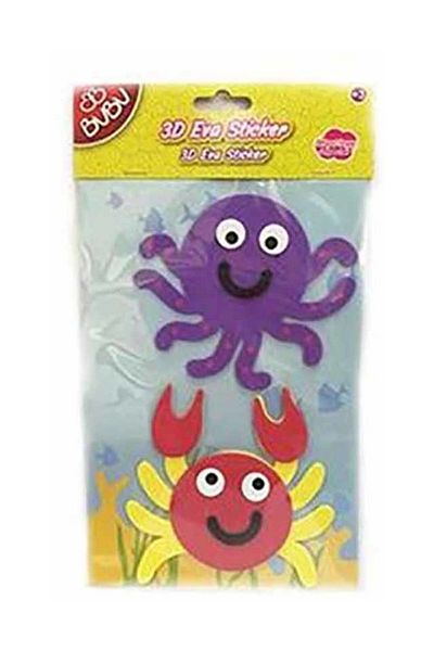 Bubu 3d Eva Sticker Animals M5 /