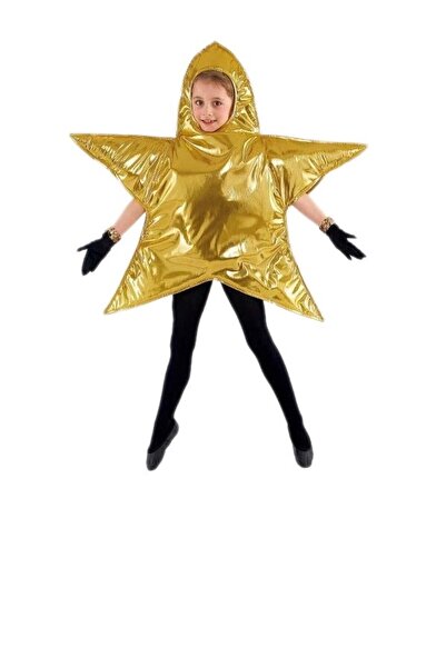 Kostüm Sarayı Στολή για Unisex Παιδικό Χρυσό Αστέρι