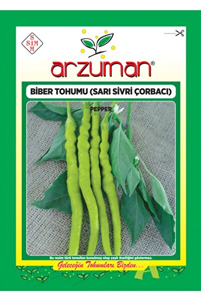 Arzuman Tohum Arzuman Biber Tohumu (sarı Sivri Çorbacı) 10 Gr