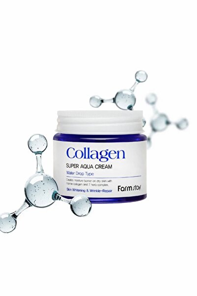 Farmstay Collagen Super Aqua Nemlendirme, Elastikiyet, Kırışıklık Ve Yaşlanma...