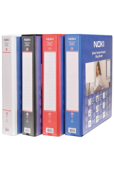 Noki White Company Promotion Folder 2 Rings 3 cm