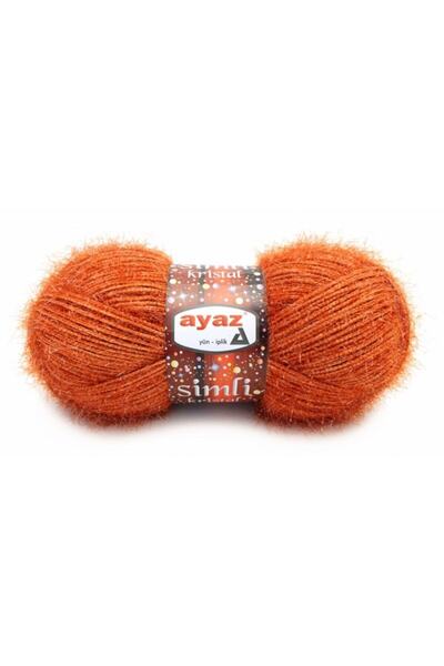 Ayaz Simli Kristal 1966 Turuncu | Patik Ipi | Motif Ipliği