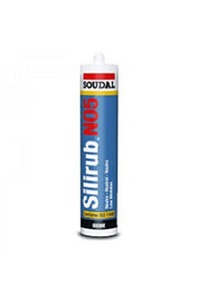 Soudal Sılırub No5-he Notr Dış Cephe Silikon Kartuş 300ml - Kahverengi