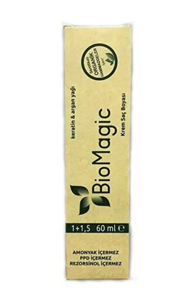 BIOMAGIC Yoğun Küllü Kumral Saç Boyası No 7.11