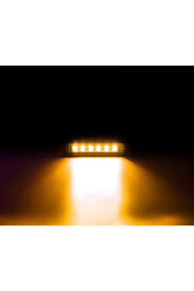 Cata 9W Wallwasher Outdoor Lighting Amber