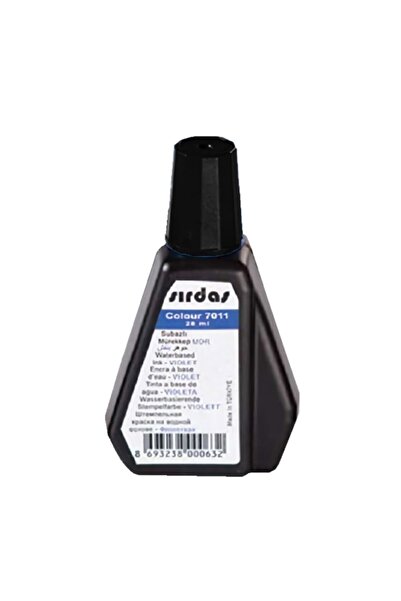 Sırdaş Kaşe Ve Istampa Mürekkebi(siyah 28ml)
