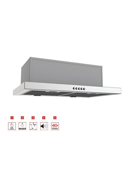 Termikel Ankastre Davlumbaz Kochia Inox Xx60