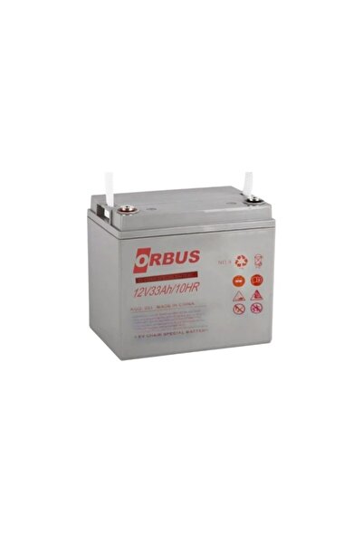 ORBUS 12v 33ah Jel Tipi Engelli Araç Aküsü
