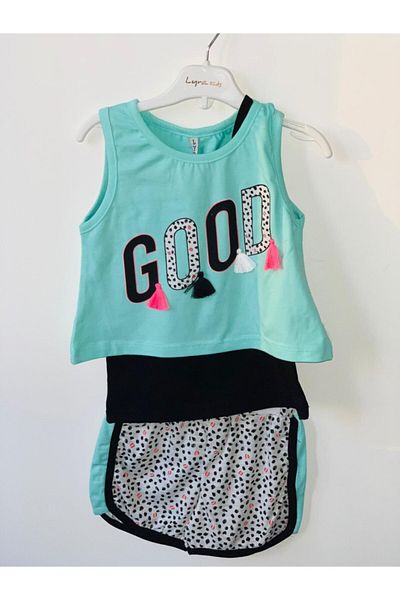 LYRA Women's Green Kids Good 3-Piece Set