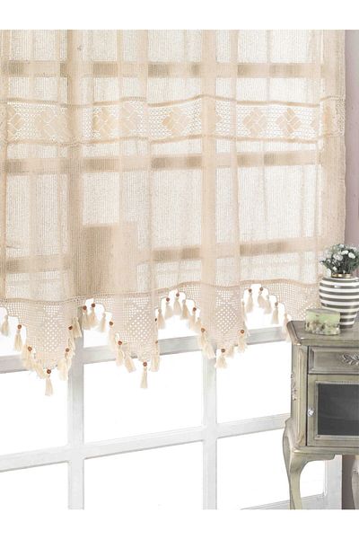 Buldan CSN Tekstil Buldan Mesh Tulle Curtain
