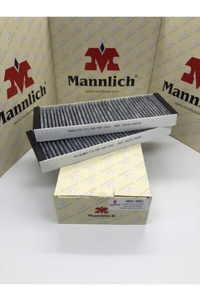 Mannlich Filtre Mcf-3001 68120-08030 Ssangyong Korando Iı 2002/kyron 2010/ Rexton 2002 Karbonlu Polen Filtresi