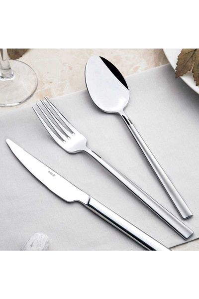 Nehir Dalyan Satin 72 Piece Cardboard Boxed Fork Spoon Knife Set 18-10 304 1stQuality