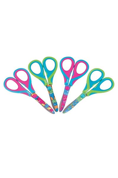 Serve Berry Fluo Colors Scissors